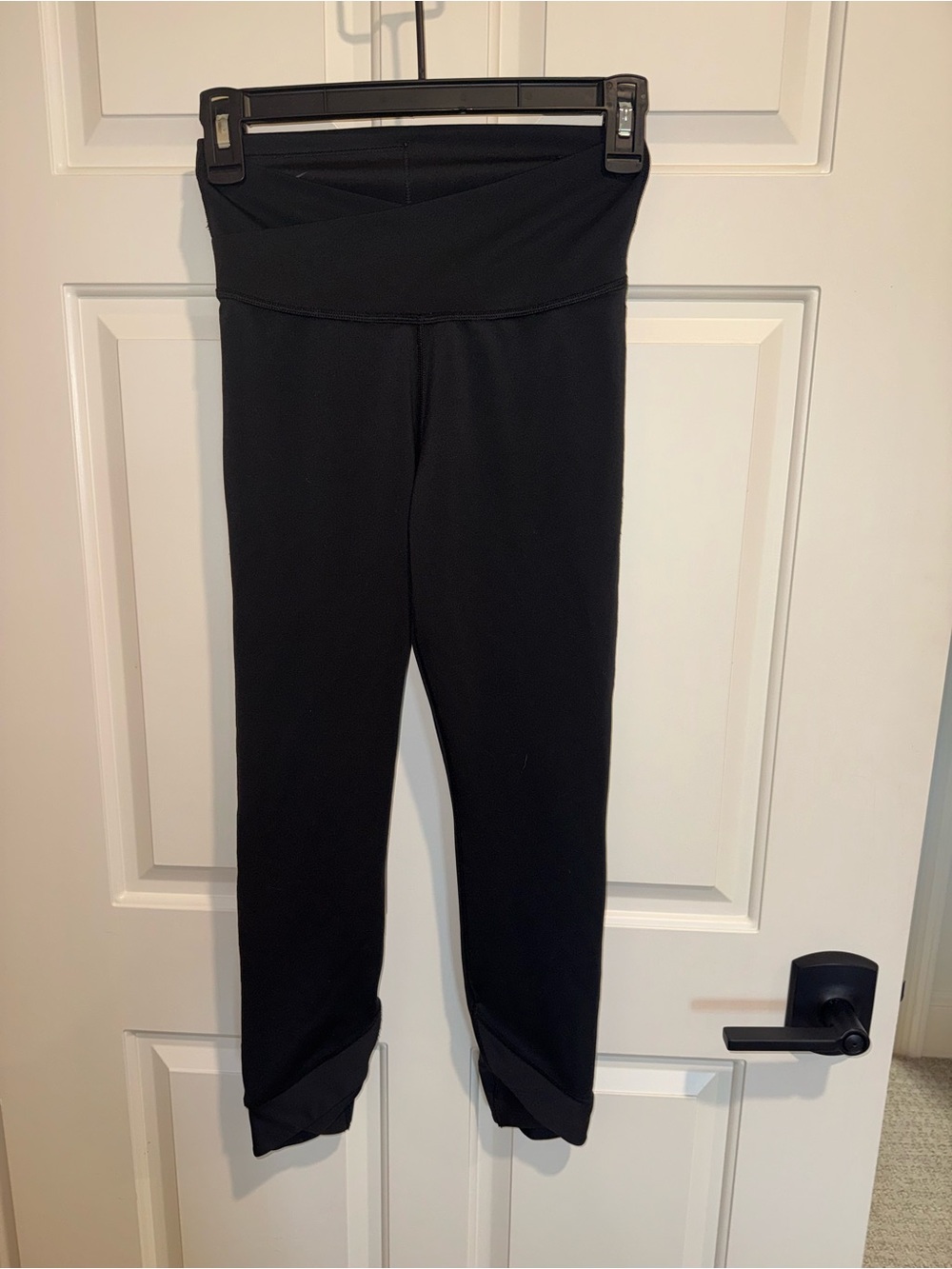 Nike Black Dri-FIT Performance Crop Leggings XS - Picture 1 of 6